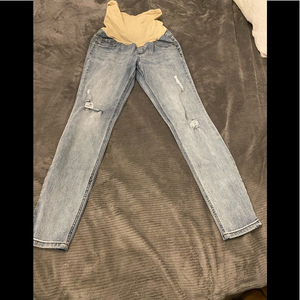 Indigo blue maternity‎ jeans